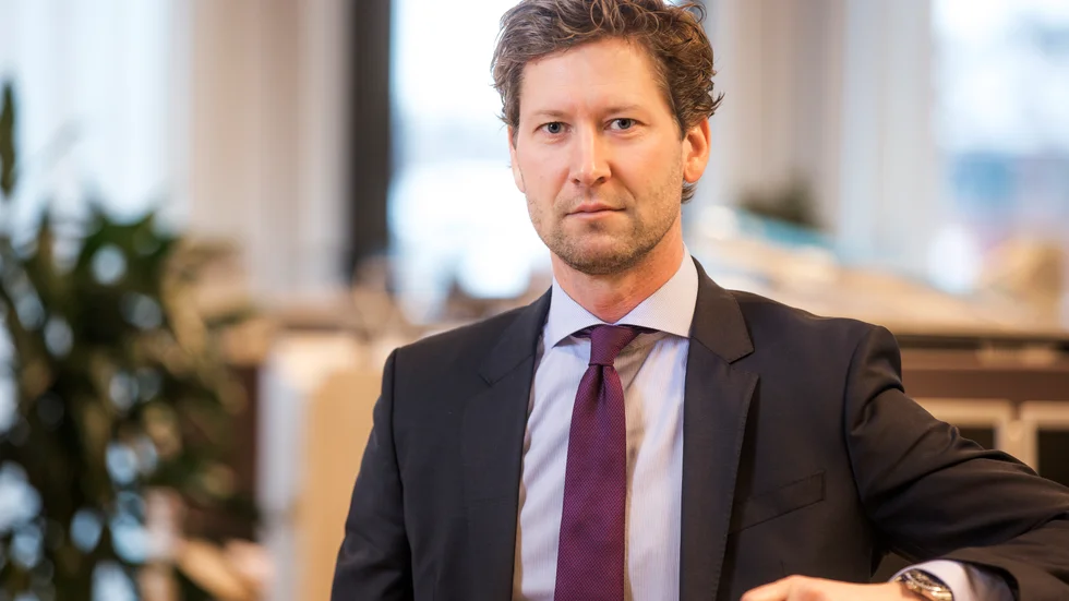 Andreas Ericson, ansvarig för Hållbar finansiering på Svensk Exportkredit (SEK).