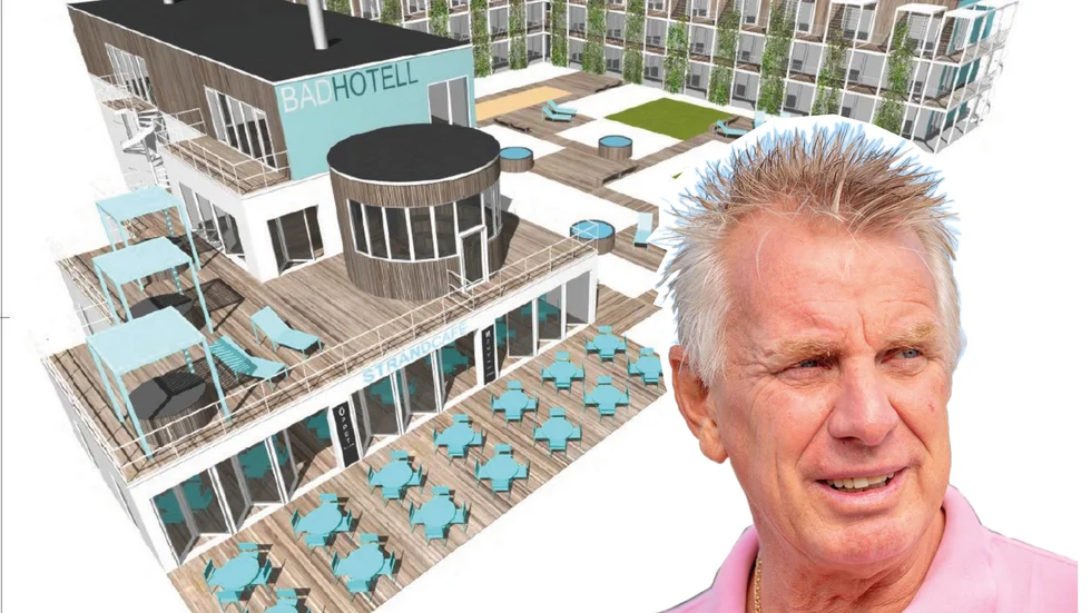 "Vi skulle vilja sätta spaden i jorden direkt. Outdoor och SPA ligger helt rätt i tiden" säger Pigge Werkelin som lämnat in en begäran om att få ändra detaljplanen för en fastighet intill Slite Strandby.