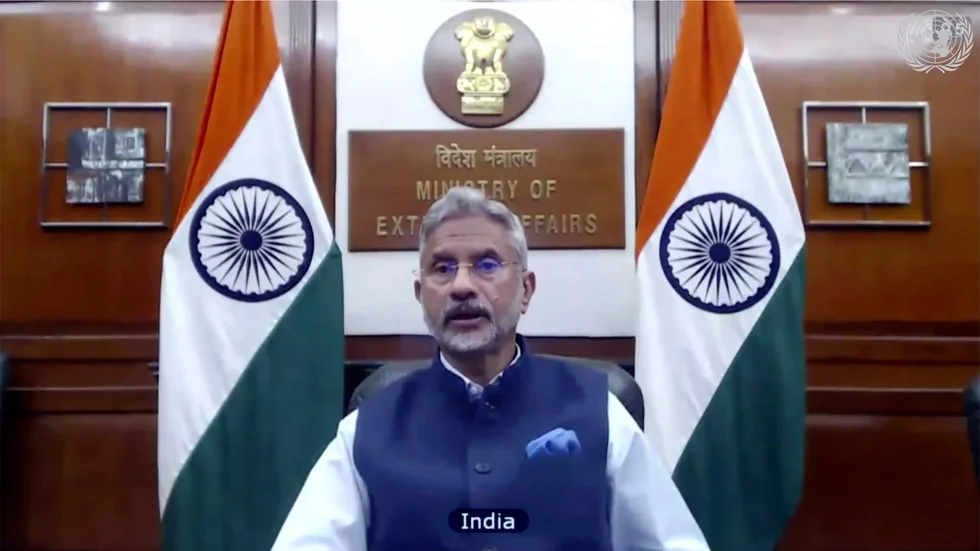 Indiens utrikesminister Subrahmanyam Jaishankar. Arkivbild.