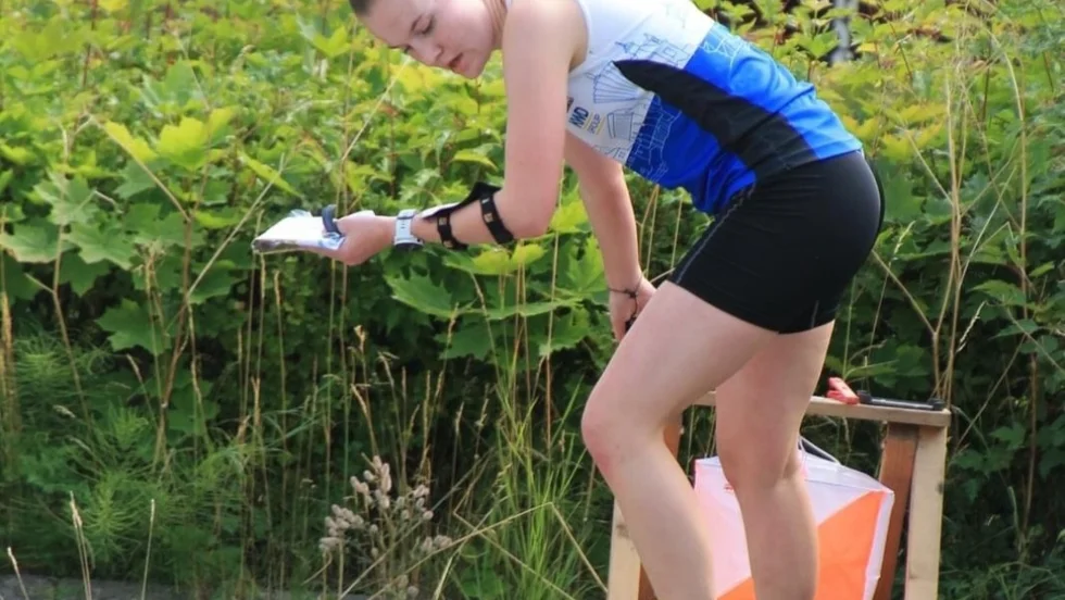 Nyköpingstjejen Signe Nilsson tog en niondeplats i sprint-SM.