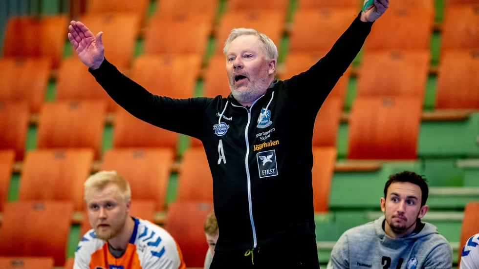 Ulf Larsson, assisterande tränare i Kristianstad. Arkivbild.