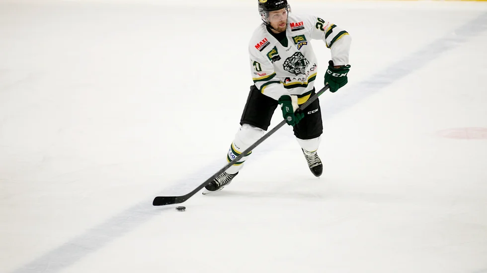 Johan Eek var på spelhumör och gjorde två mål i kväll uppe i Gävle.