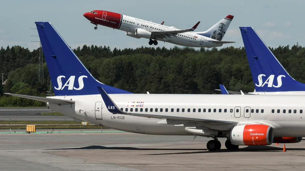 2021 blev ännu ett år med kraftig påverkan på flygresandet. Arkivbild.