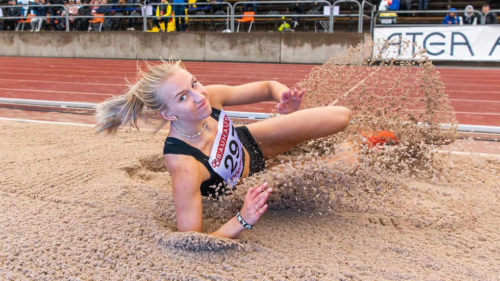 Råby-Rekarnes Maja Åskag tog under lördagen en silvermedalj i grenen tresteg.