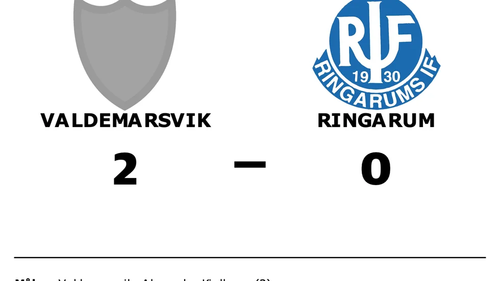 Valdemarsvik vann mot Ringarum