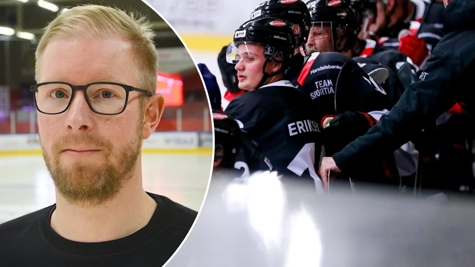 Niklas Dahl, klubbchef i Kalix Hockey.