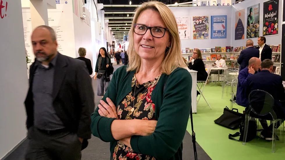 Kristina Ahlinder lämnar i mars sitt jobb som vd för Svenska förläggareföreningen. Arkivbild.