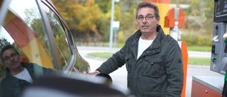 Nya chockpriser på drivmedel – oxelösundsbon Tord: "Det är förjävligt!"