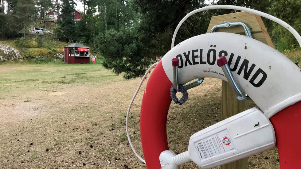 Kommunen vill inte ha kvar kiosken vid Vivestabadet i Oxelösund. Arkivfoto