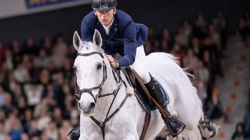 Sveriges Peder Fredricson vann lördagens Global Champions Tour-tävling på Catch Me Not S. Arkivbild.