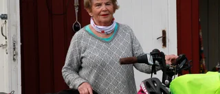 Jeannet låter inte åldern stoppa cykeläventyren: "Jag ska cykla till dottern i Malmö"