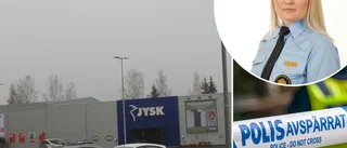 Tjuvarnas fräcka kupp mot Jysk – tog sig in genom taket: "Jobbigt för personalen"