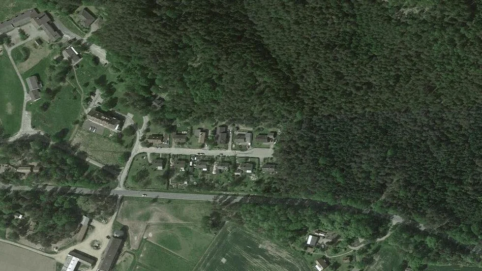 Området kring Rosenbergsvägen 9