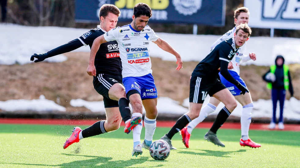 Yassine Assam var inte nöjd med lagets insats efter IFK Luleås förlust hemma mot Sollentuna FK.