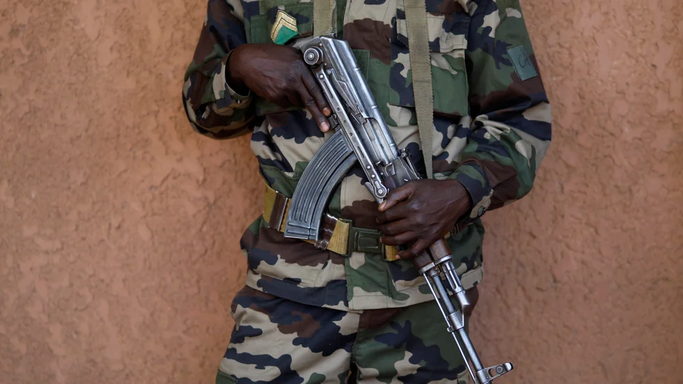 En nigerisk soldat. Arkivbild.