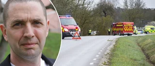 Boende vid olycksplatsen: "Vägen är livsfarlig"
