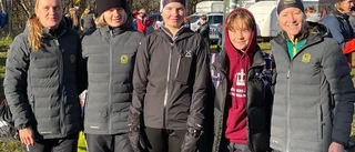 VO:s damstafettlag stod för stark insats