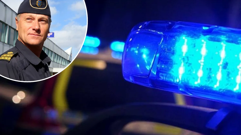 Stationsbefäl Roger Nyd berättar att mannen sitter anhållen och att fortsatt utredning väntar under dagen.
