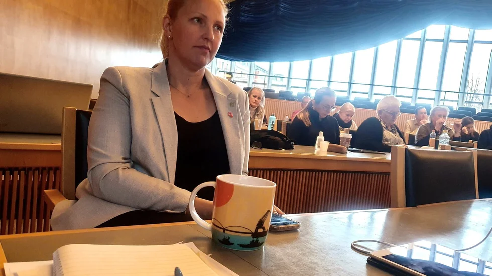 "Vi byter arbetssätt" säger Carina Sammeli om Luleåförslaget, medborgarnas chans att lämna förslag till politiken.