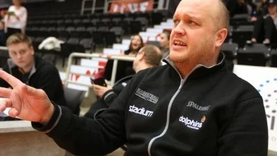 David Bergström, klubbdirektör i Norrköping Dolphins. 