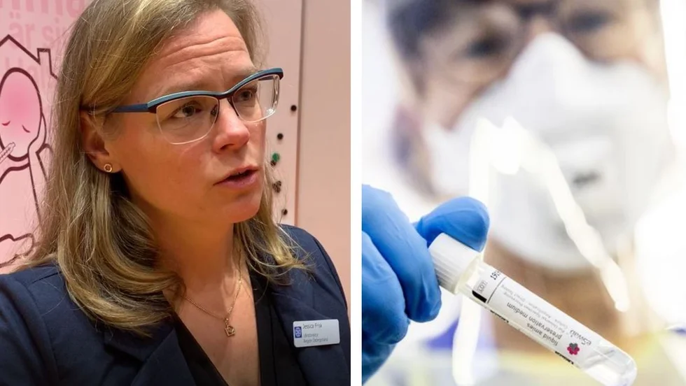 Jessica Frisk , vårddirektör och sjukvårdsledare i särskild sjukvårdsledning på regional nivå, ser sommarens bemanning som en stor utmaning. 