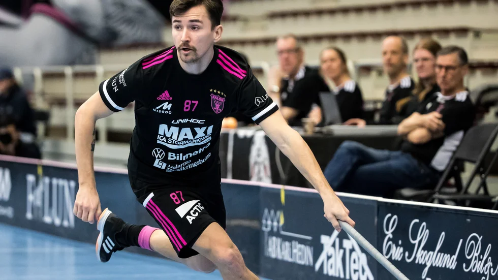 Patrik Rokka vann SM-guld med Falun i helgen som gick och den här helgen gästar han Visby IBK.
