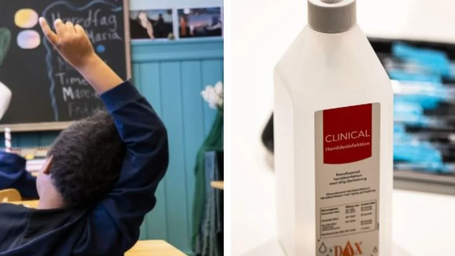 Flera skolor i Östergötland har tvingast övergå till distansundervisning för att minska smittspridningen. 