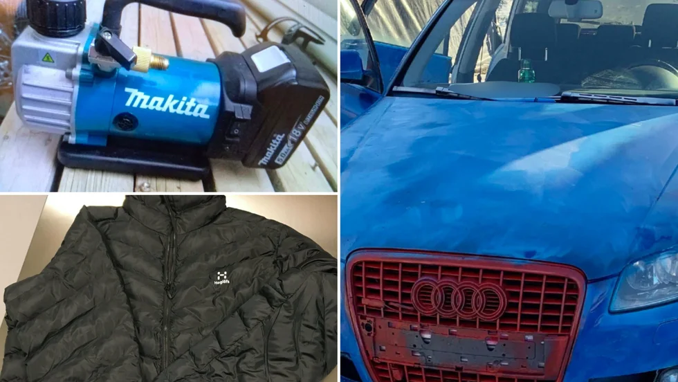 Stulna bilar som målats om, stölder och häleribrott och ett omfattande drogmissbruk. Än en gång skapar 22-åringen arbete för polisen.