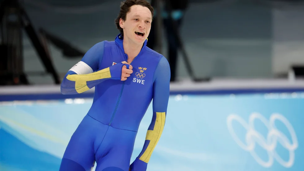 "Sporten tar mer sändningstid vid stora evenemang och de är inte så ofta än att vi alla kan dela med oss av radiotiden tycker jag." skriver insändarskribenten. På bilden dubbla OS-guldmedaljören Nils van der Poel.