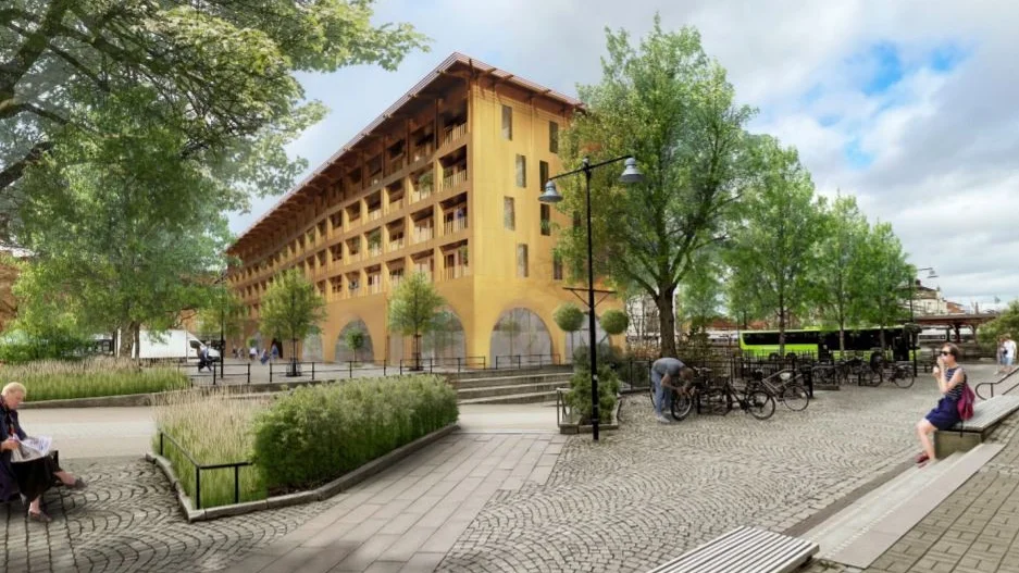  Låt oss inte bygga sönder Stortorgsmiljön, uppmanar insändarskribenten angående det planerade guldhuset.