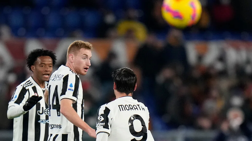 Dejan Kulusevski gjorde ett av Juventus mål.