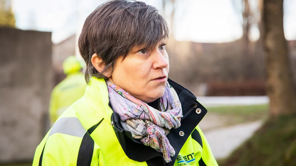 Matilda Hoffstedt, fabrikschef på Cementa.
