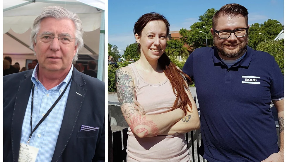 Ulf Åberg ser positivt på planerna för väg 40. Det gör även politikerna Anna Bodjo (MP) och Dan Nilsson (S).