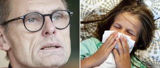 Extrema sjuktal i skolorna • Var tredje person borta • ”Var nära att införa distansundervisning”