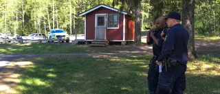 Larmades till Falkträskbadet: ”Några unga personer har förmodligen gjort ett busstreck”
