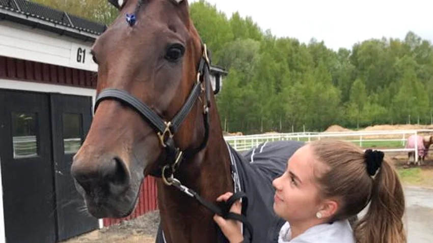 Tilde Eriksson är en av tre från Skellefteåräjongen som försöker kvala in till dam SM-finalen. Kvalen körs på Umåker ikväll och finalen på Solvalla i mitten av oktober.