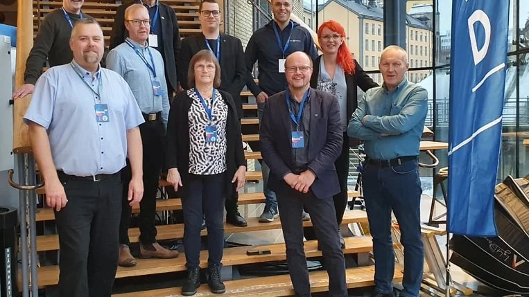 Kristdemokraternas Norrbottensdelegation på plats i Norrköping. 