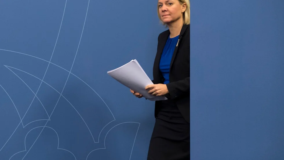 Finansministern borde bry sig mer om förutsättningarna för svenska småföretag. Foto: Henrik Montgomery/TT