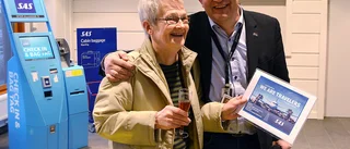 Flygrekord på Skellefteås flygplats