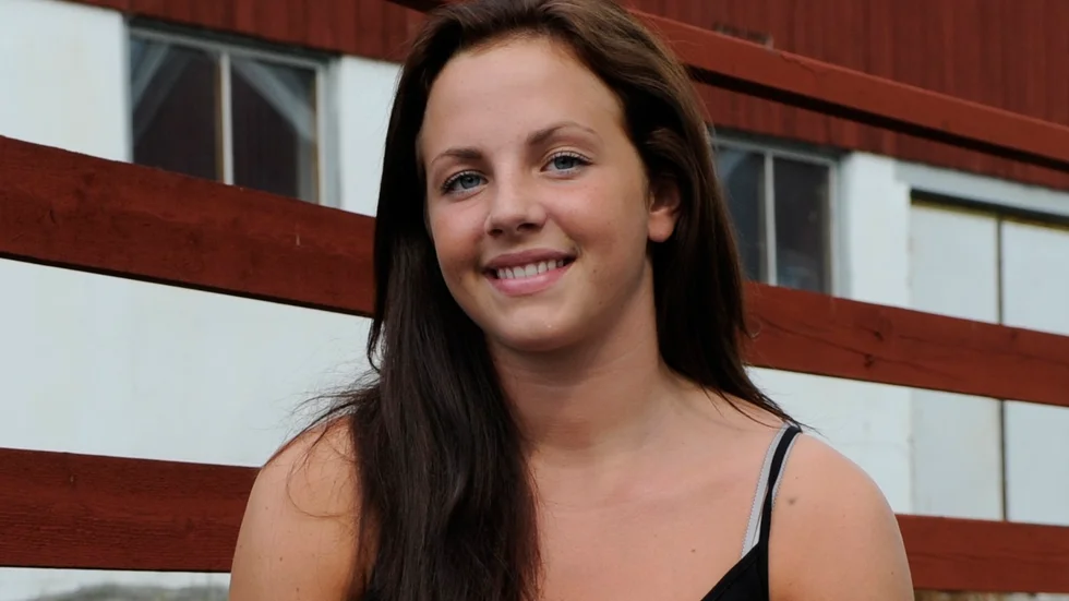 Hildur Carlsson, Bygdsiljums SK, tog SM-guld i äldre junior-SM. Arkivbild: Annika Eriksson