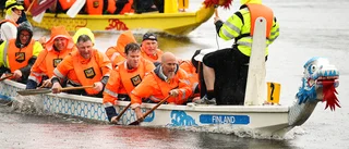 Körde för fullt trots motstånd från vädergudarna
