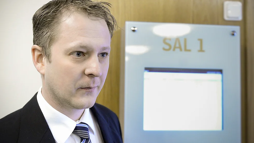 Inget överklagande Åklagare Anders Norberg tror inte på någon fortsättning. Foto: Leif Andersson.