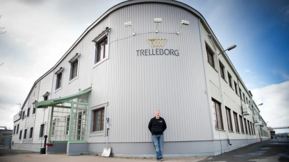 Facket. Jimmy Faltin, Metallklubben på Trelleborg Ersmark AB. Foto: Lars Eriksson.