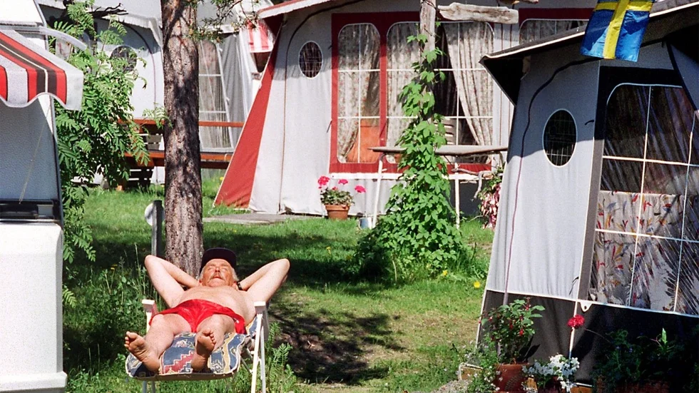 Det blev en rekordsommar för campingen. Bild: arkivet.