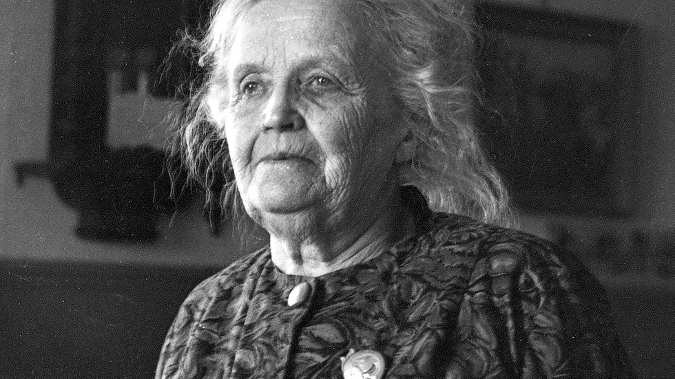 Självständig. "Vad som slagit mig under arbetet med utställningen är att Victoria Nygren, som ofta omtalades som en konstig tant, var egentligen otroligt stark", säger Suzanne Steneberg.