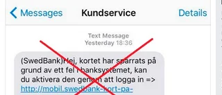 Storbank varnar för bedragare – se upp för detta sms