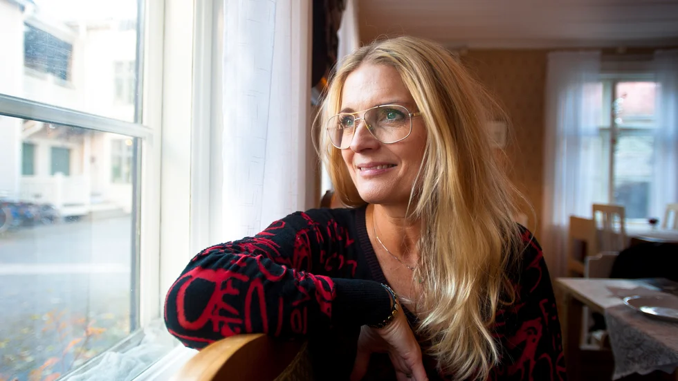 Hemlängtan. "Det är alltid väldigt härligt att komma hem hit, ibland är det nästan som att ens rötter kallar", säger Karin Risberg. Foto: Emilie Sjölund.