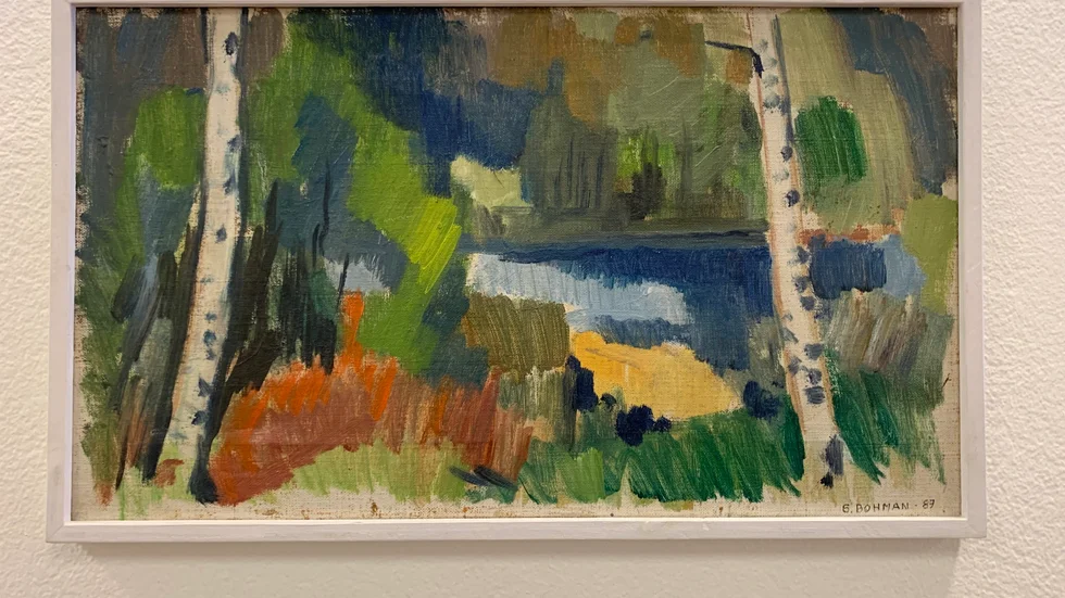 Stig Bohmans verk visas på Galleri 14 i Boden.