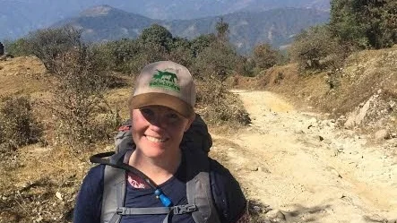 Jennie Westander var ett par veckor i Nepal.