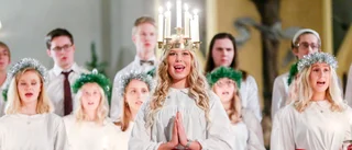 Fullsatt när årets lucia kröntes